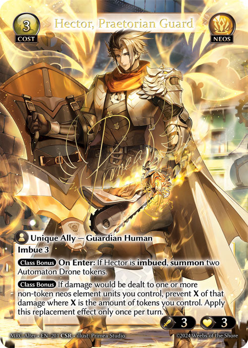 [Neos] Hector, Praetorian Guard CSR [MRC Alter-201-CSR]