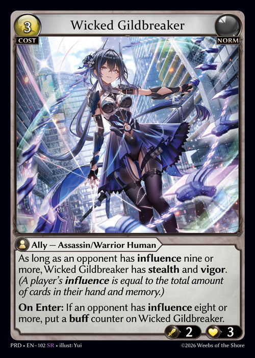 [Norm] Wicked Gildbreaker FOIL [PRD-102-SR]