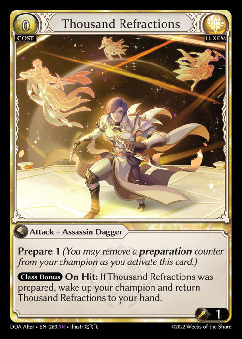 [Luxem] Thousand Refractions FOIL [DOA Alter-263-SR]