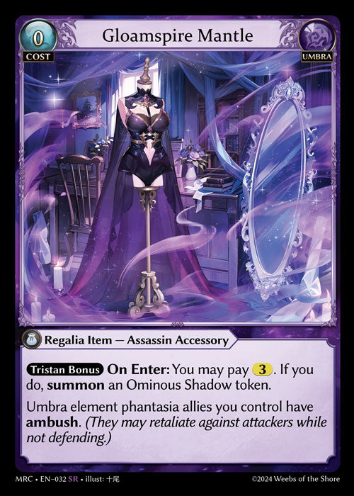 [Umbra] Gloamspire Mantle [MRC-032-SR]