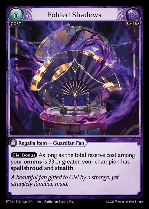 [Umbra] Folded Shadows FOIL [PTM-026-SR]