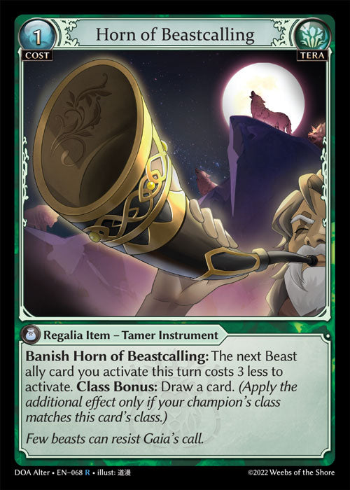 [Tera] Horn of Beastcalling [DOA Alter-068-R]