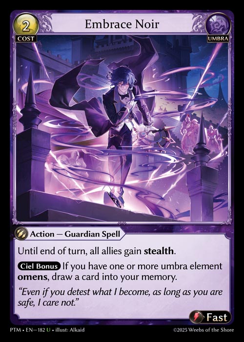 [Umbra] Embrace Noir [PTM-182-U]