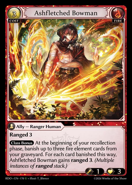[Fire] Ashfletched Bowman [RDO-170-U]
