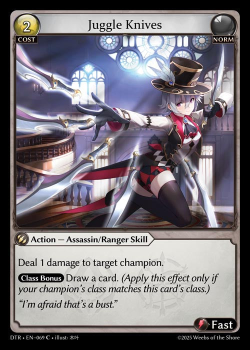 [Norm] Juggle Knives FOIL [DTR-069-C]