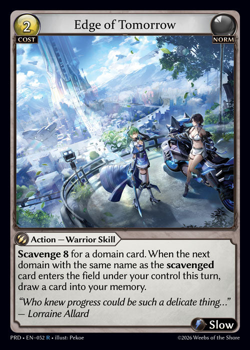 [Norm] Edge of Tomorrow FOIL [PRD-052-R]