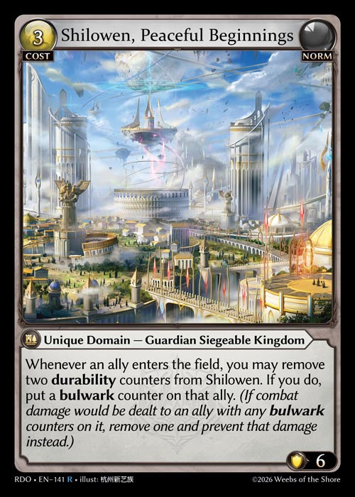 [Norm] Shilowen, Peaceful Beginnings FOIL [RDO-141-R]