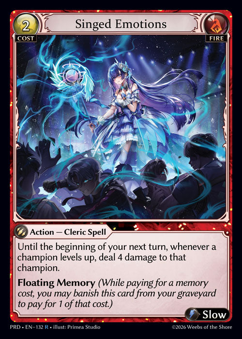 [Fire] Singed Emotions FOIL [PRD-132-R]