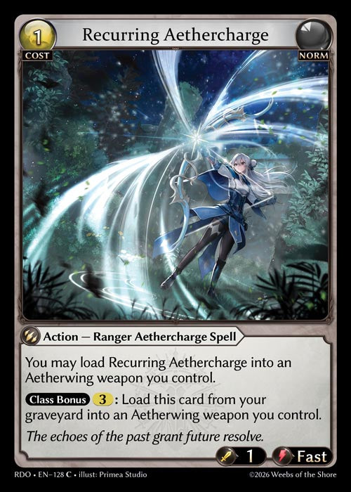 [Norm] Recurring Aethercharge CURIO FOIL [RDO-128-C]