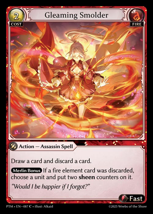 [Fire] Gleaming Smolder [PTM-087-C]