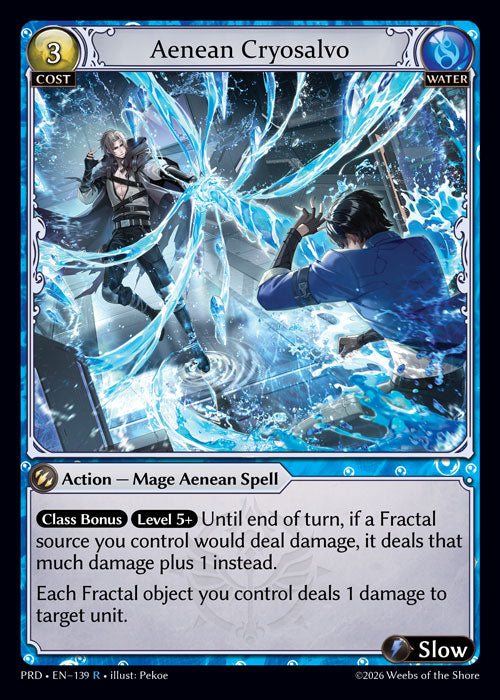 [Water] Aenean Cryosalvo FOIL [PRD-139-R]