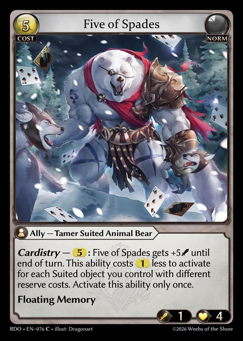 [Norm] Five of Spades [RDO-076-C]