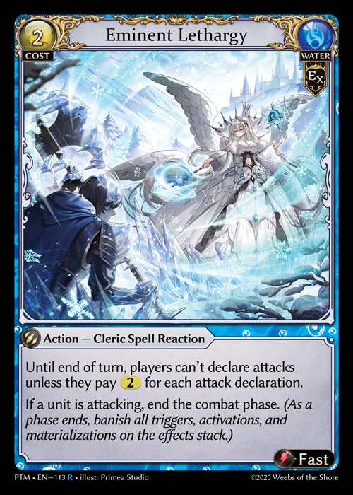 [Exalted] Eminent Lethargy [PTM-113-R]
