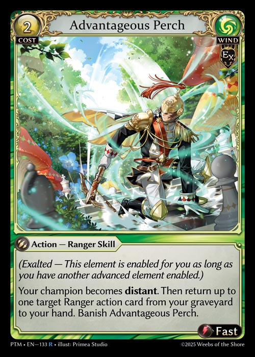 [Exalted] Advantageous Perch [PTM-133-R]