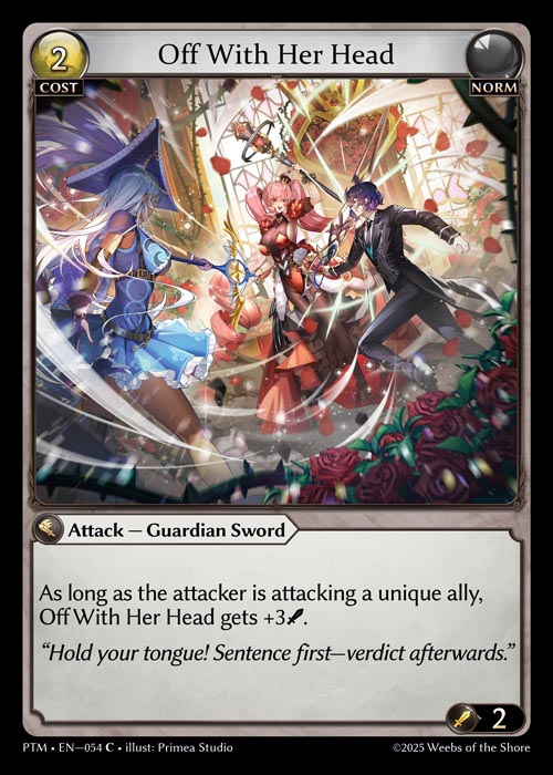 [Norm] Off With Her Head [PTM-054-C]