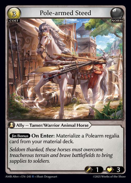 [Norm] Pole-armed Steed FOIL [AMB Alter-245-R]