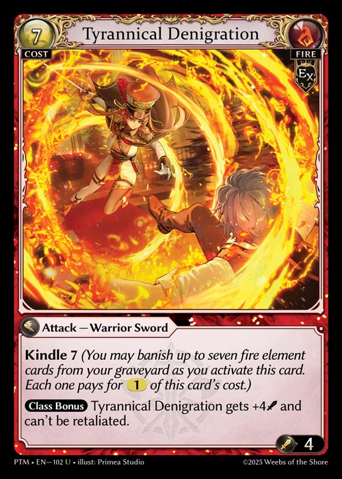 [Exalted] Tyrannical Denigration [PTM-102-U]