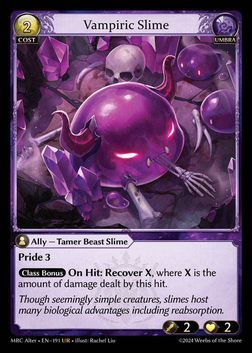 [Umbra] Vampiric Slime FOIL [MRC Alter-191-UR]
