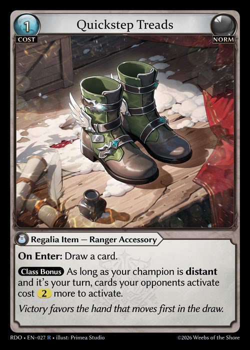 [Norm] Quickstep Treads FOIL [RDO-027-R]