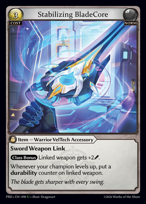 [Norm] Stabilizing BladeCore CURIO FOIL [PRD-090-U]
