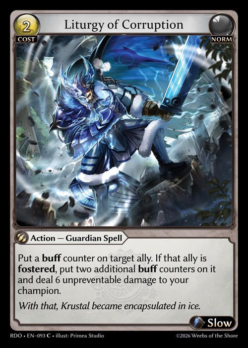 [Norm] Liturgy of Corruption [RDO-093-C]