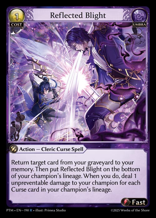 [Umbra] Reflected Blight [PTM-190-R]