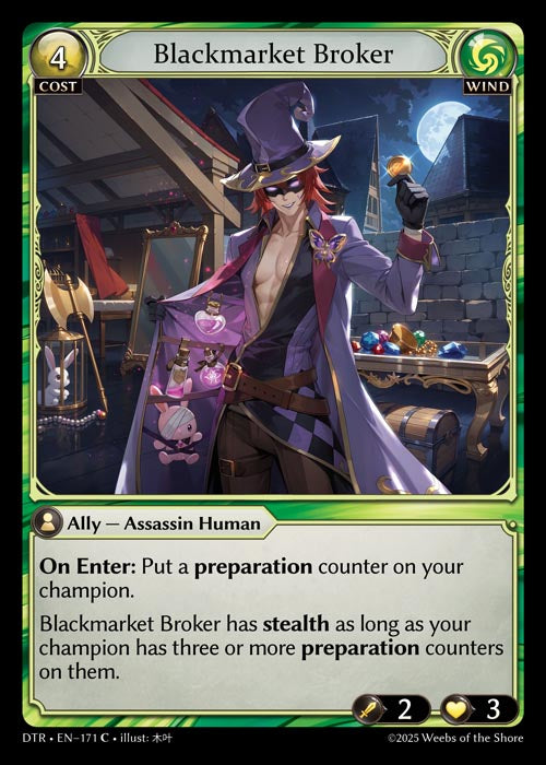 [Wind] Blackmarket Broker [DTR-171-C]