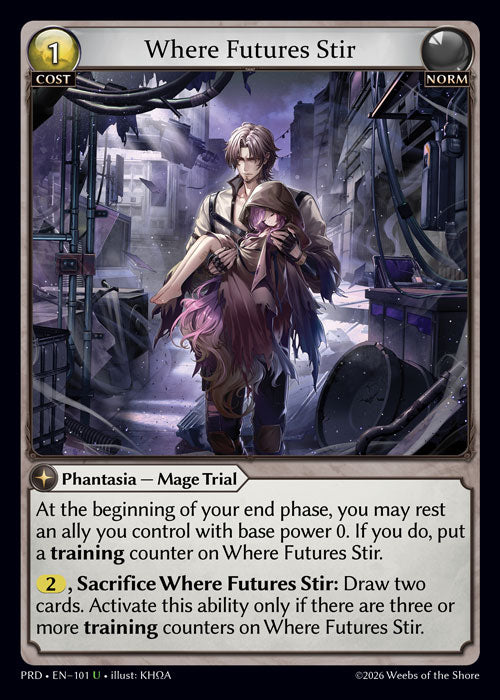 [Norm] Where Futures Stir CURIO FOIL [PRD-101-U]