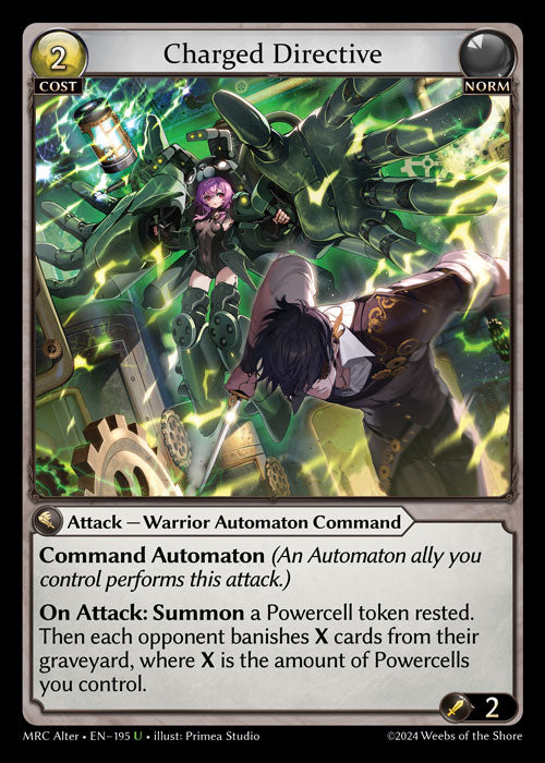 [Norm] Charged Directive [MRC Alter-195-U]