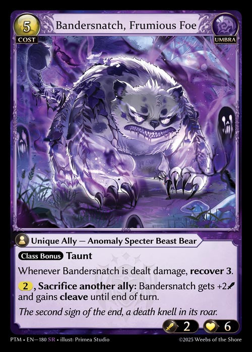 [Umbra] Bandersnatch, Frumious Foe [PTM-180-SR]