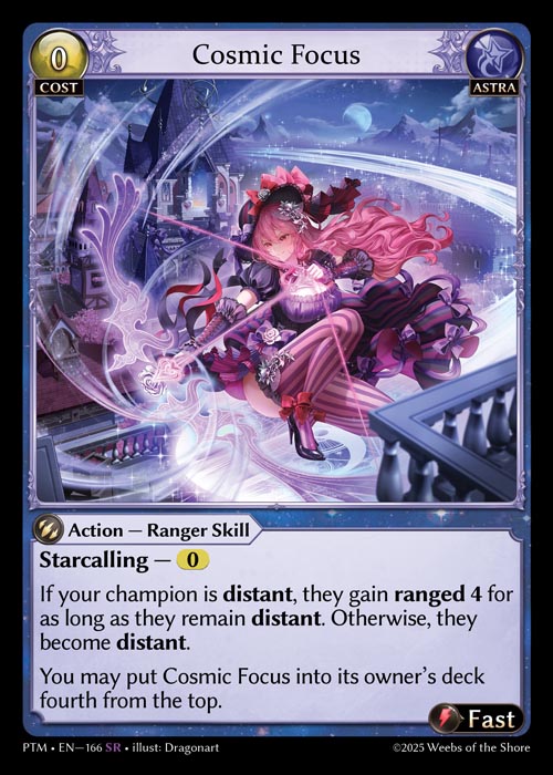 [Astra] Cosmic Focus [PTM-166-SR]