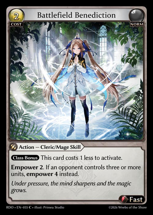 [Norm] Battlefield Benediction FOIL [RDO-055-C]