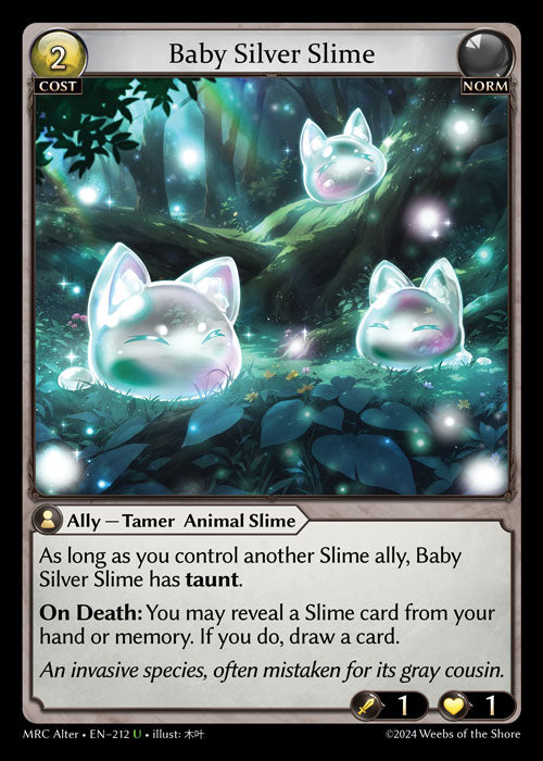 [Norm] Baby Silver Slime FOIL [MRC Alter-212-U]