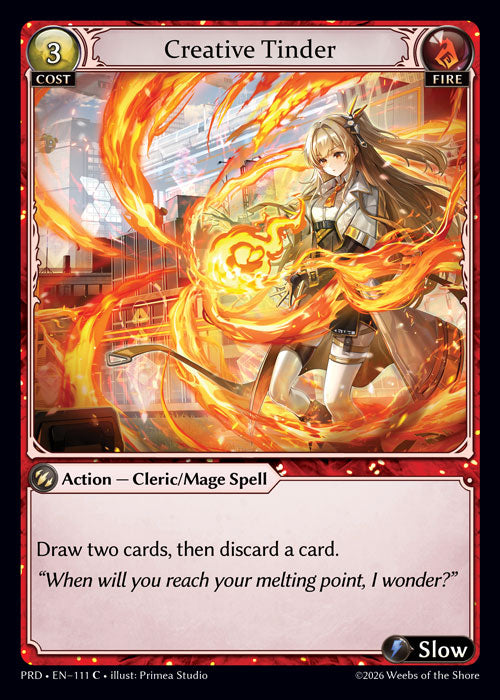 [Fire] Creative Tinder FOIL [PRD-111-C]