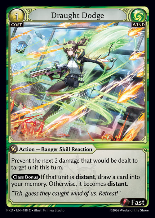 [Wind] Draught Dodge FOIL [PRD-188-C]