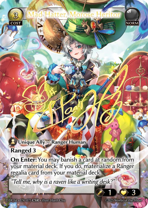 [Norm] Mad Hatter, Morose Heritor CSR [DTR 1st-075-CSR]