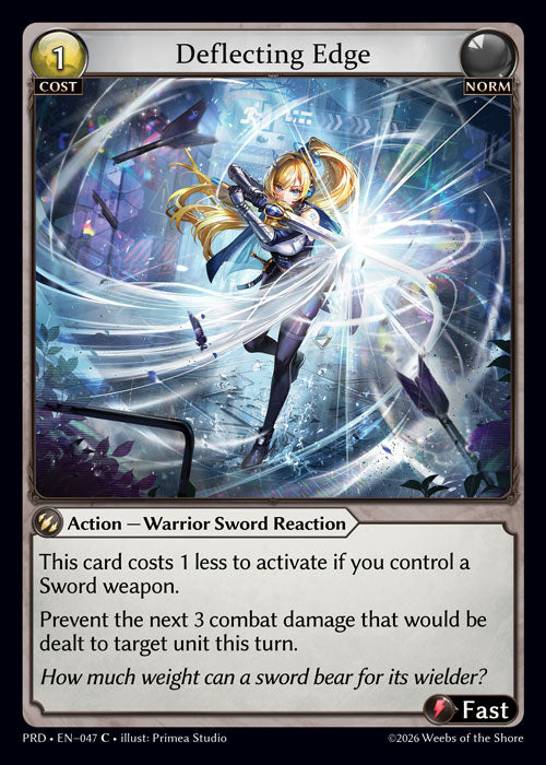 [Norm] Deflecting Edge CURIO FOIL [PRD-047-C]