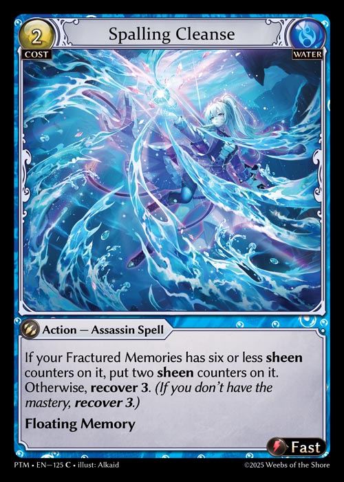 [Water] Spalling Cleanse [PTM-125-C]