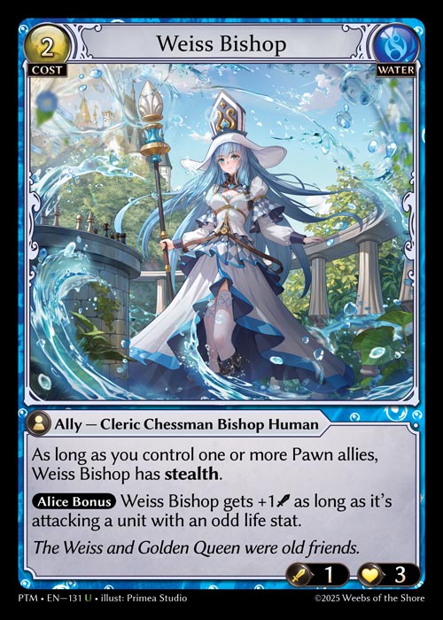 [Water] Weiss Bishop [PTM-131-U]