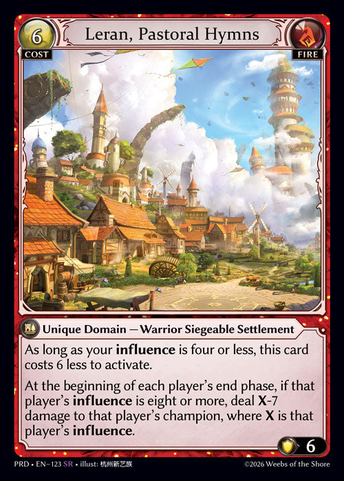 [Fire] Leran, Pastoral Hymns FOIL [PRD-123-SR]