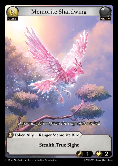 [Norm] Memorite Shardwing FOIL [PTM-048-C]