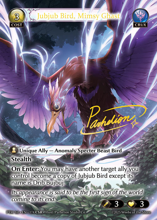 [Crux] Jubjub Bird, Mimsy Ghast CSR [PTM 1st-174-CSR]