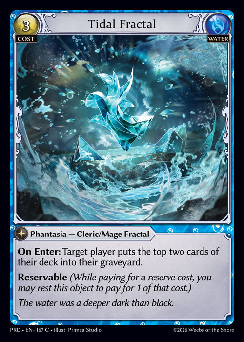 [Water] Tidal Fractal  [PRD-167-C]