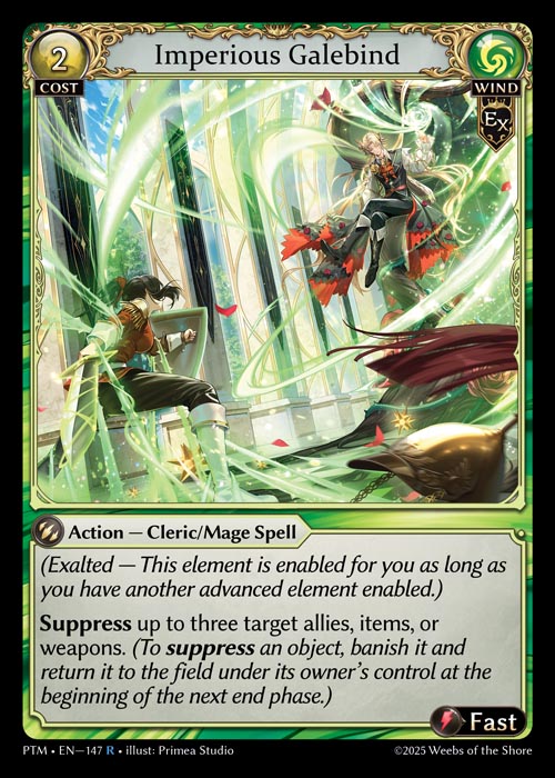 [Exalted] Imperious Galebind [PTM-147-R]