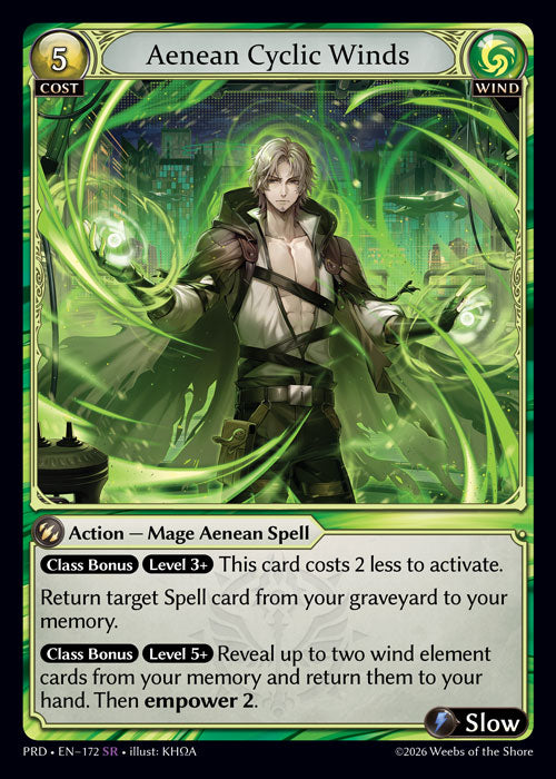 [Wind] Aenean Cyclic Winds [PRD-172-SR]