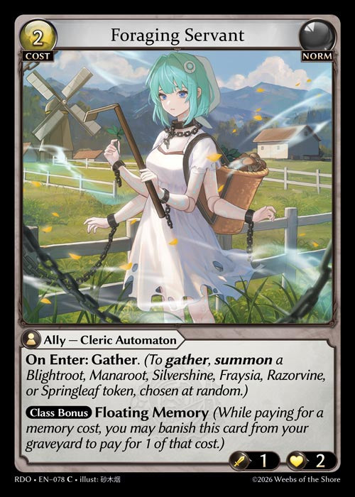 [Norm] Foraging Servant [RDO-078-C]
