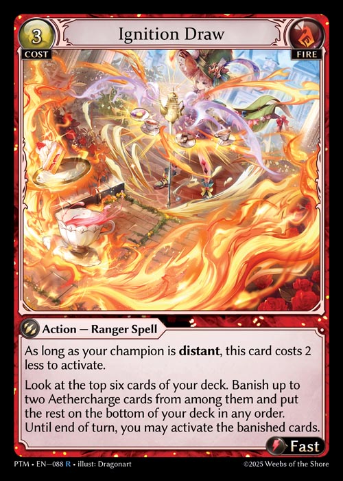 [Fire] Ignition Draw FOIL [PTM-088-R]