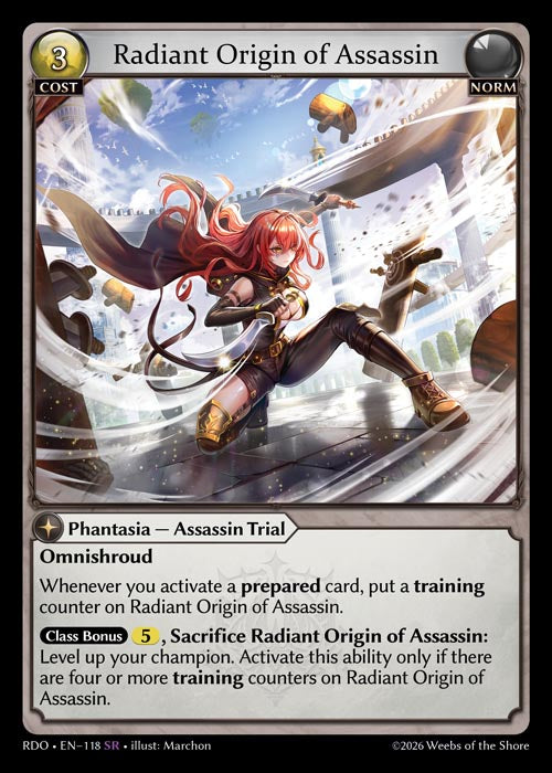 [Norm] Radiant Origin of Assassin [RDO-118-SR]
