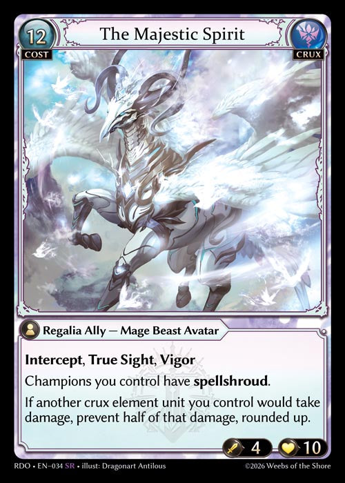 [Crux] The Majestic Spirit [RDO-034-SR]