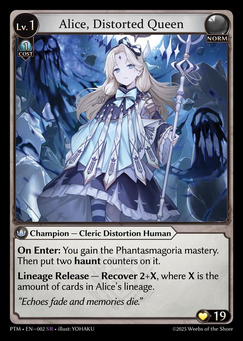 [Norm] Alice, Distorted Queen FOIL [PTM-002-SR]